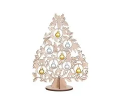 Heilige boom met Kerstballen