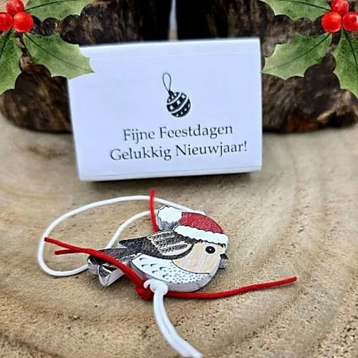 Wensdoosje Fijne Feestdagen Mus