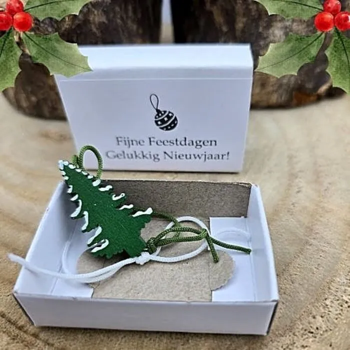 Wensdoosje Fijne Feestdagen - Den