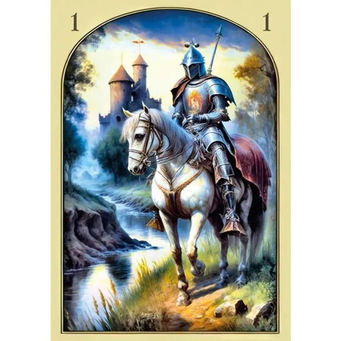 Medieval lenormand kaarten