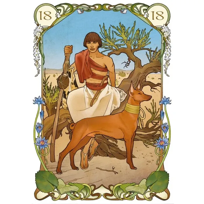 Egyptian Art Nouveau Lenormand Oracle