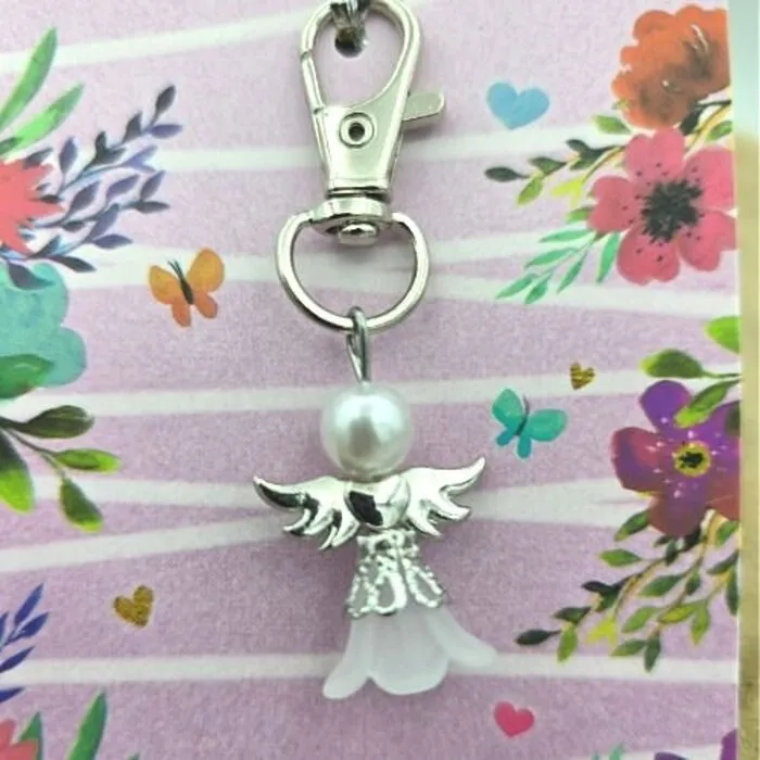 Engel Sleutel-Tashanger op Kaartje