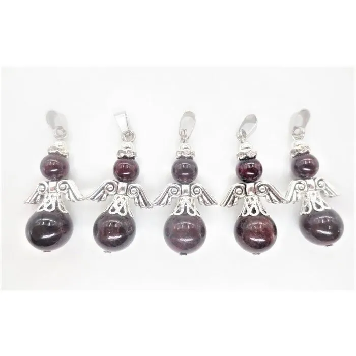 Engelhanger van edelsteen Granaat