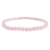 fijne armband rozenkwarts 4 mm
