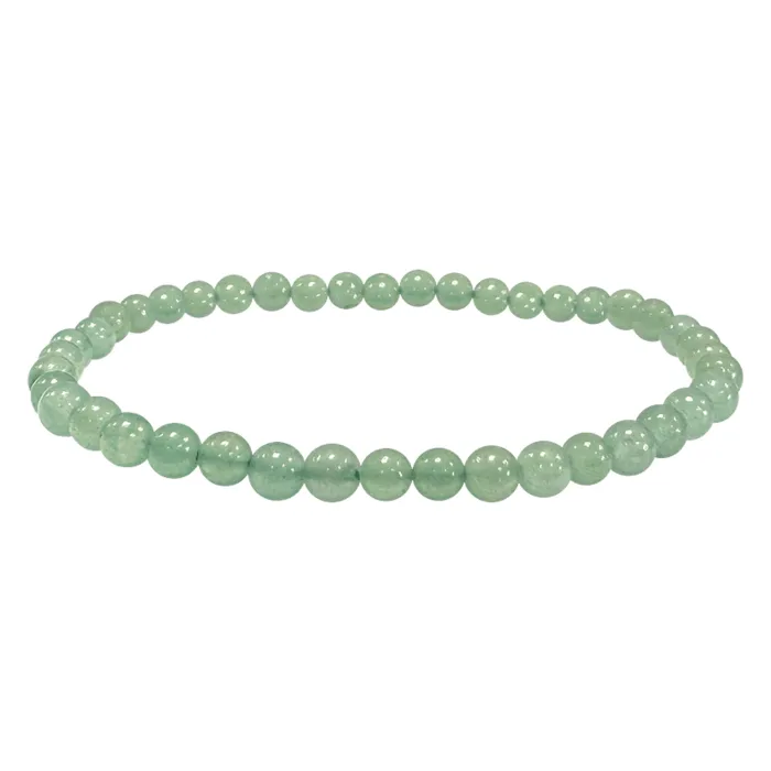 Fijne armband aventurijn groen 4 mm