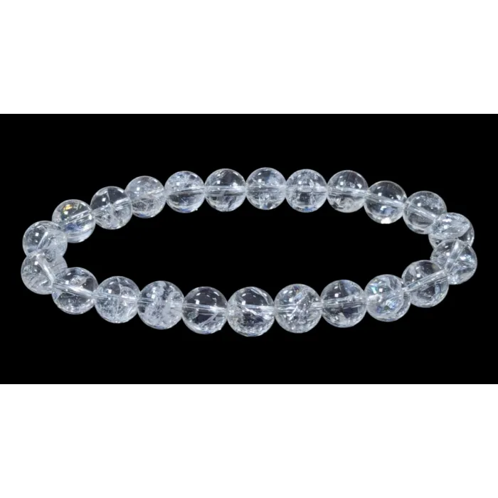 Armband regenboog bergkristal 7,5 mm