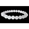 Armband witte Jade 8 mm