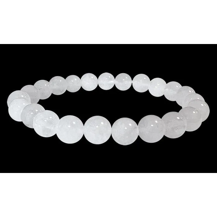 Armband witte Jade 8 mm