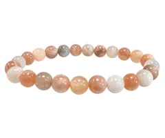 Multicolor Maansteen Armband 8 mm