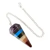 Pendel met chakra kleuren