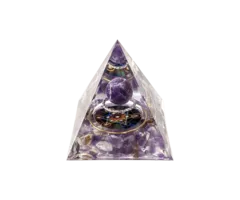 Orgonite Piramide Amethist Metatron