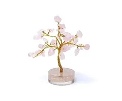 Edelsteenboom Rozenkwarts 8 cm