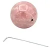 Edel-gedenk-steen Bol 60 mm Rozekwarts
