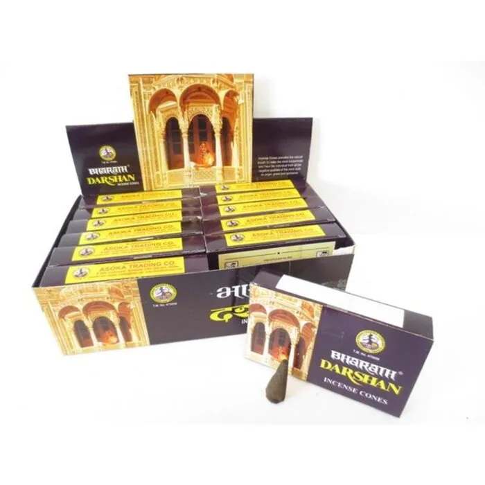 Darshan wierook kegeltjes Bharahth