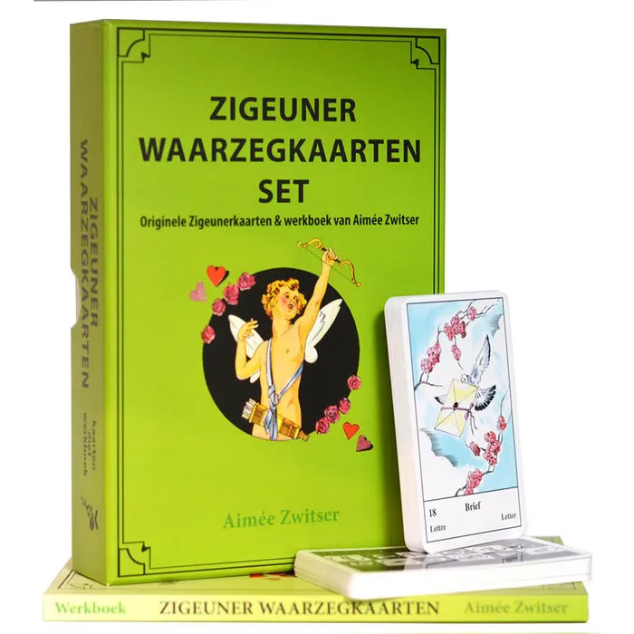 Zigeuner waarzegkaarten werkboek en kaarten
