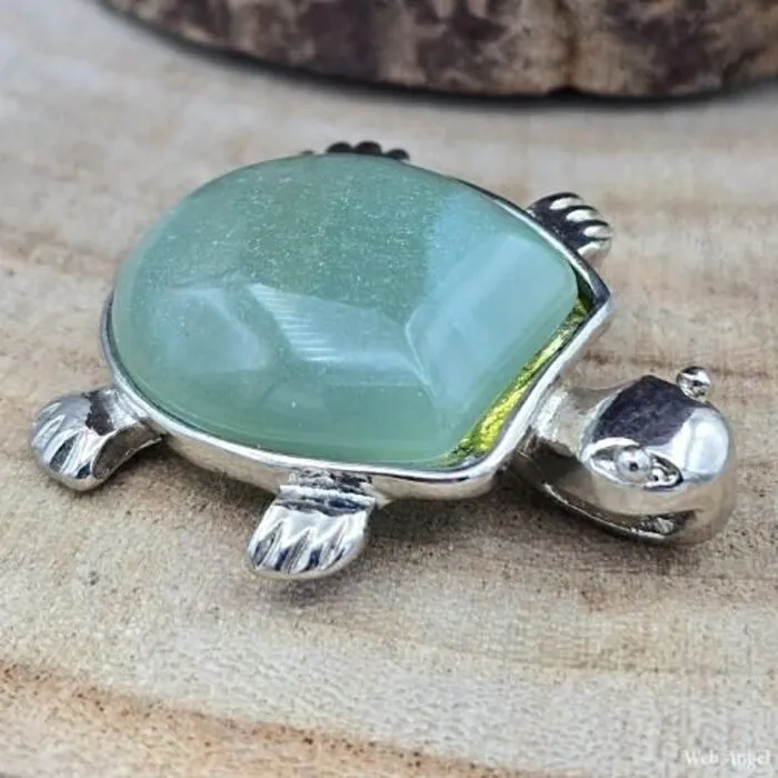 Hanger Schildpad met Aventurijn