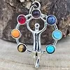 Chakra Hanger - Metaal & Halfedelstenen