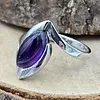 Ring met Amethist – Zilver