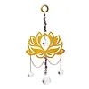 Suncatcher met lotus, amethist en kristallen