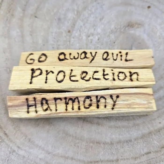 Palo Santo Set – Go Away Evil, Protection & Harmony