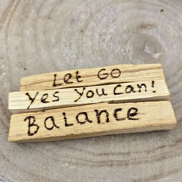 Palo Santo Set – Let Go, Yes You Can & Balance