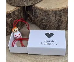 Wensdoosje voor de Liefste Zus – Met Gelukspoppetje