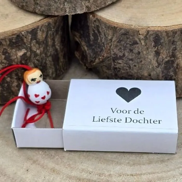 Wensdoosje voor de Liefste Dochter – Met Gelukspoppetje