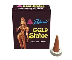 Padmini Gold Statue wierook kegeltjes