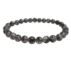 Armband herkimer diamant 6 mm