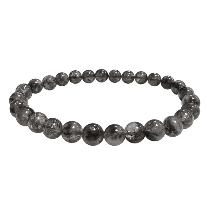 Armband herkimer diamant 6 mm