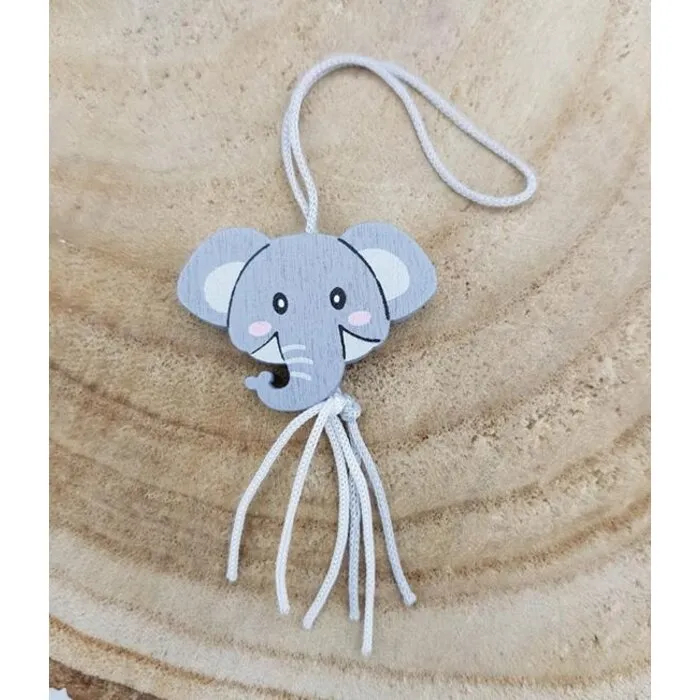 Gelukshanger olifant 10 stuks