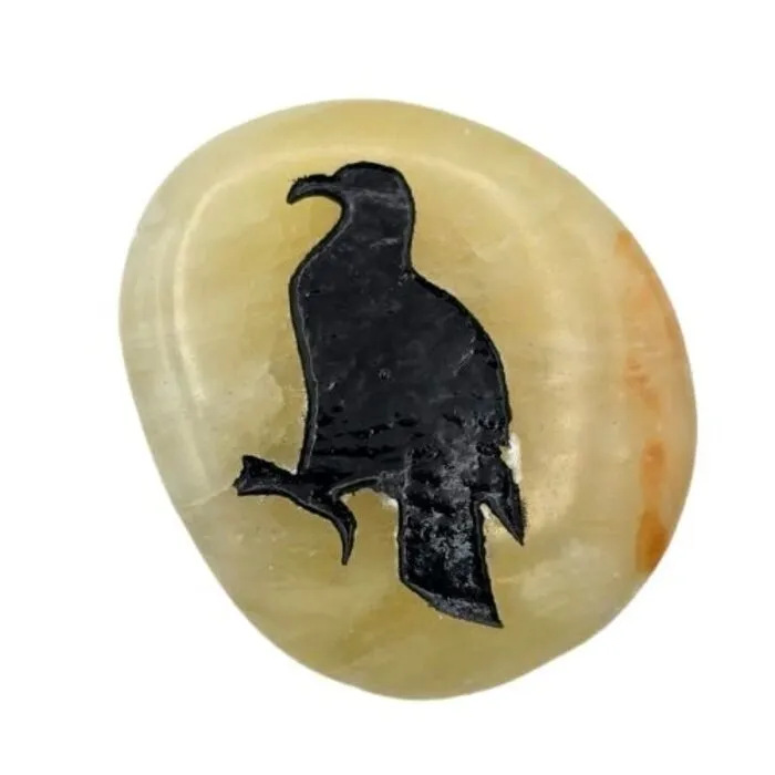 Edelsteen Talisman - Kraai