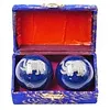 Meridiaankogels olifant blauw 3,5 cm
