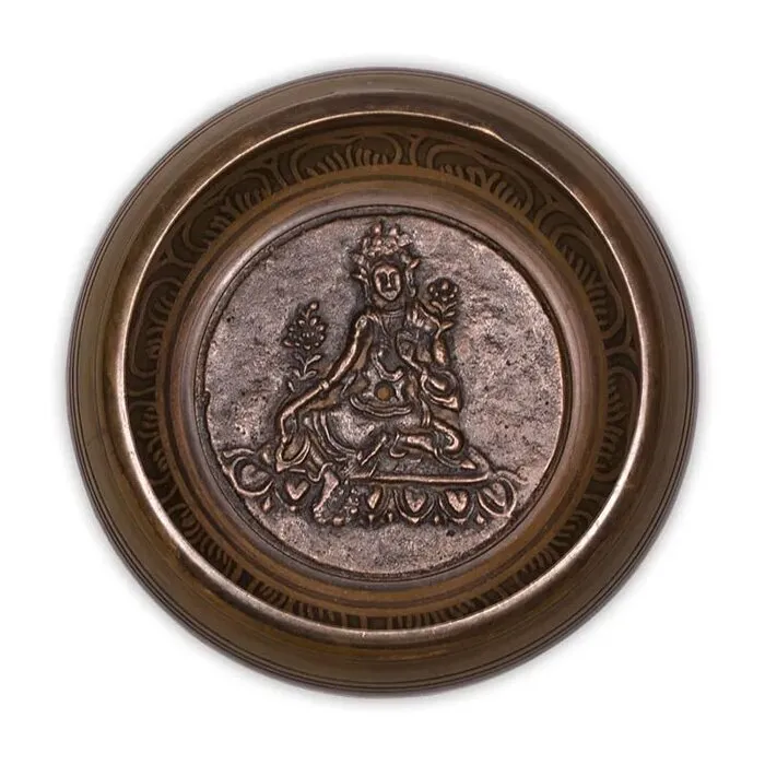 Klankschaal met Tara 500 a 600 gram