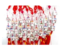 Lucky cat porselein hanger