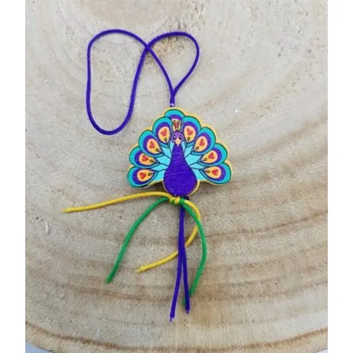 Gelukshanger pauw 10 stuks