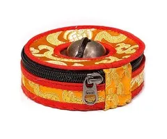 Hoesje voor Tingsha's oranje/rood Small
