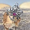 Vintage Sterling Zilveren Ring met Roze Turkoois