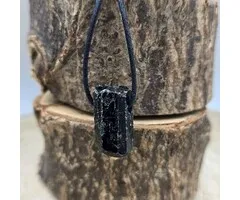 Toermalijn Hanger Ruw Doorboord