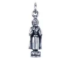 Maandag boeddha zilver