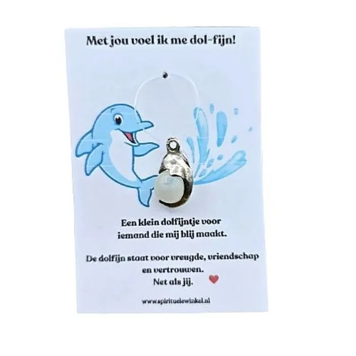 Klein Dolfijntje op Kaartje