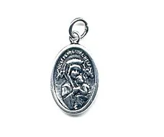 Onze lieve vrouwe hangertje zilver