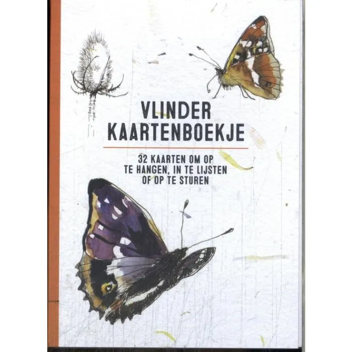 Vlinder kaartenboekje