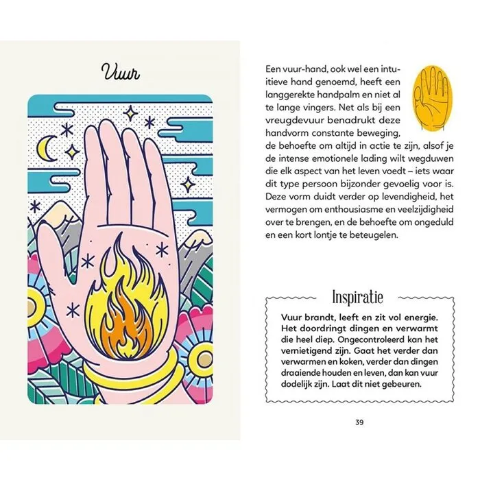 Waarzeggen door handlezen