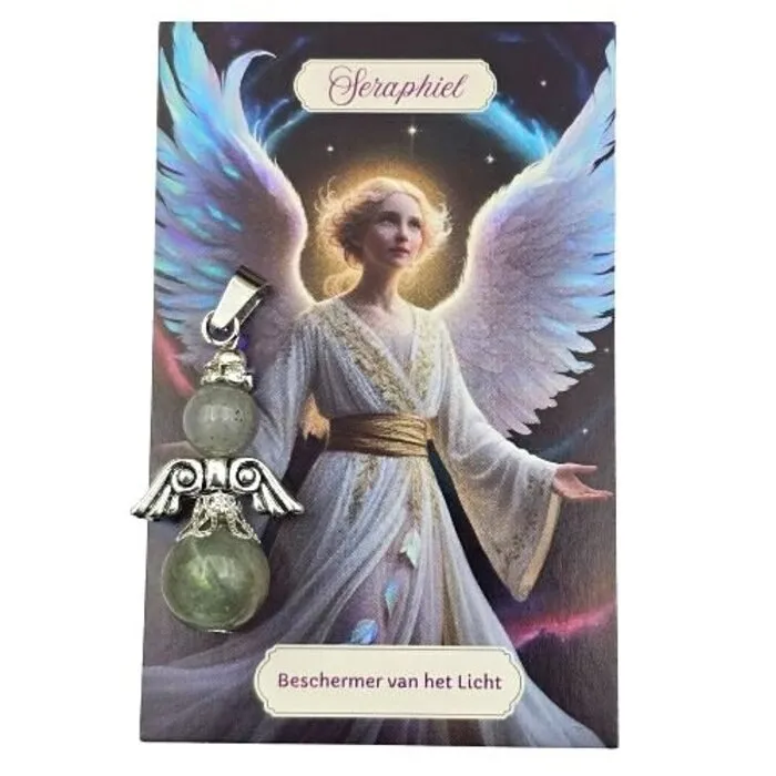 Engel van Licht in Donkere Tijden - Labradoriet - Engelcadeautje
