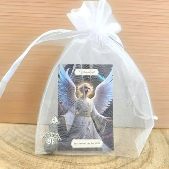 Engel van Licht in Donkere Tijden - Labradoriet - Engelcadeautje