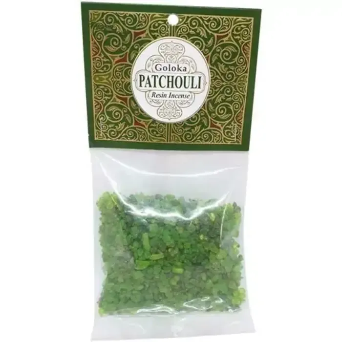 Goloka Patchouli Wierookhars - 30 gram