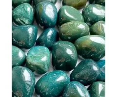 Jaspis groen getrommeld