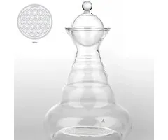 Vitaalwaterkaraf White Alladin met Bloem des Levens wit 1,3 liter