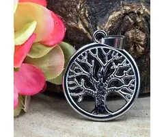 Hanger levensboom metaal met Veterhanger en kaartje